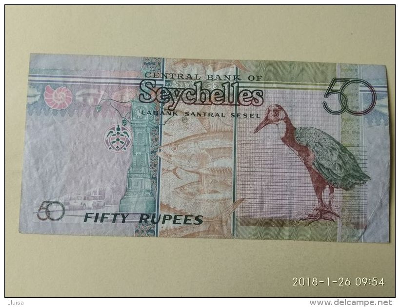 50 Rupees 2011 - Seychelles