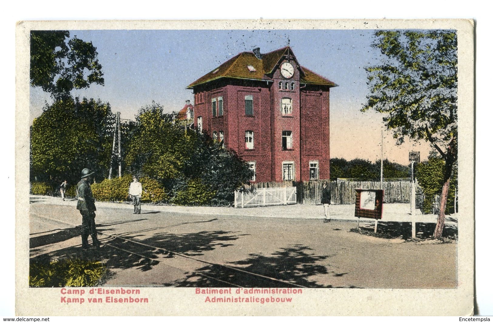 CPA - Carte Postale  - Belgique-Buetgenbach - Camp D'Eisenborn - 1924 (CP226) - Butgenbach - Buetgenbach