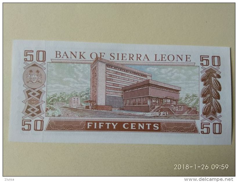 50 Cents 1984 - Sierra Leone