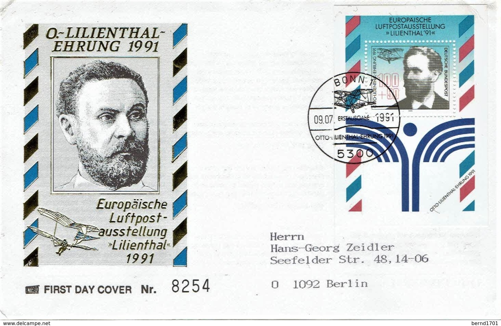 Germany - Mi-Nr Block 24 FDC (O1038)- - 1991-2000