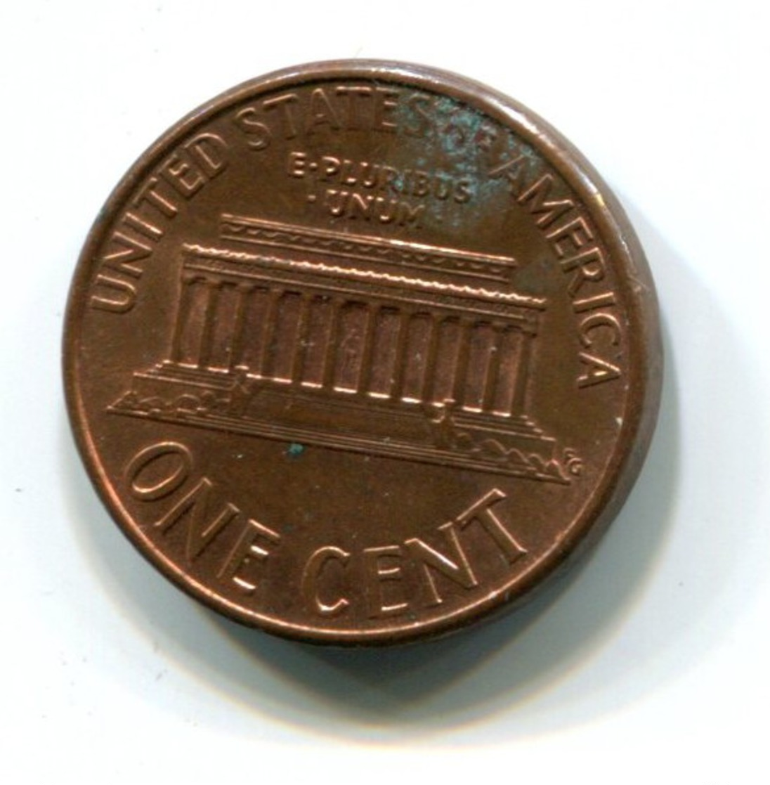 1998 USA 1c Coin - 1959-…: Lincoln, Memorial Reverse