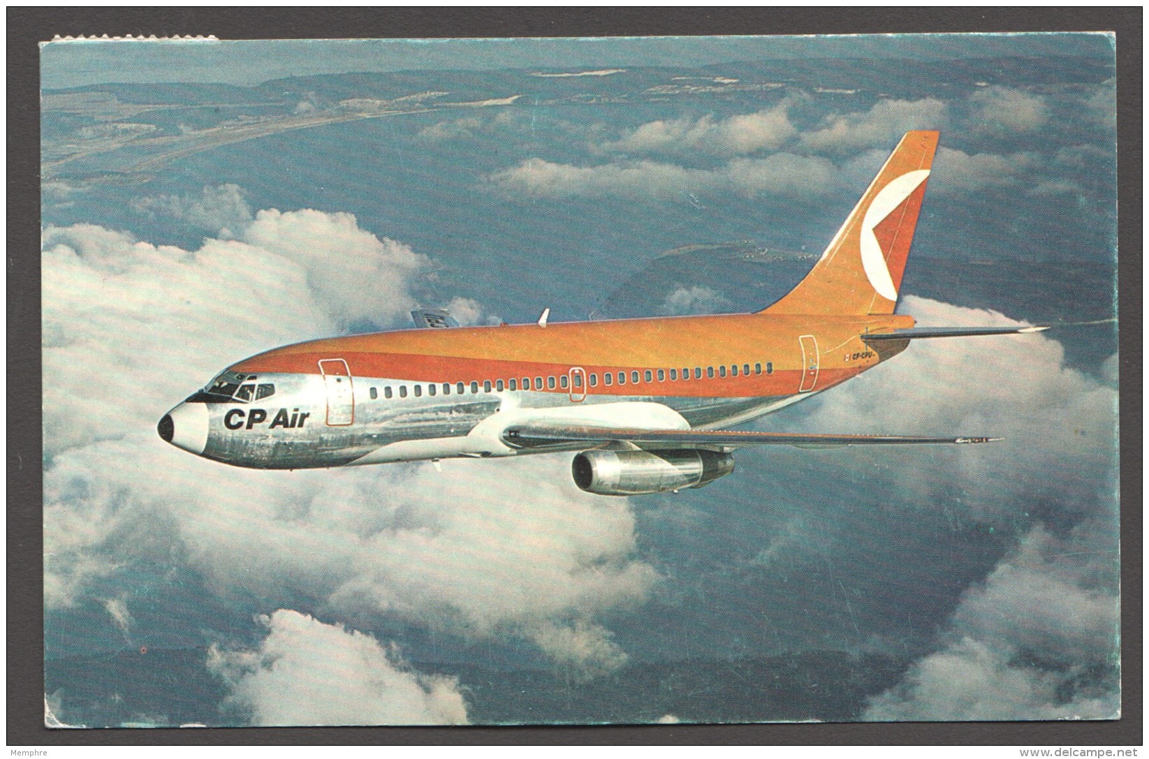 Boeing 737 De Canadian Pacific Airlines - CPAir- Ecrite 1970 - 1946-....: Modern Era