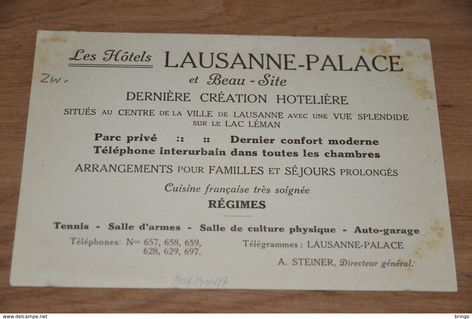 753- Lausanne Palace - Lausanne