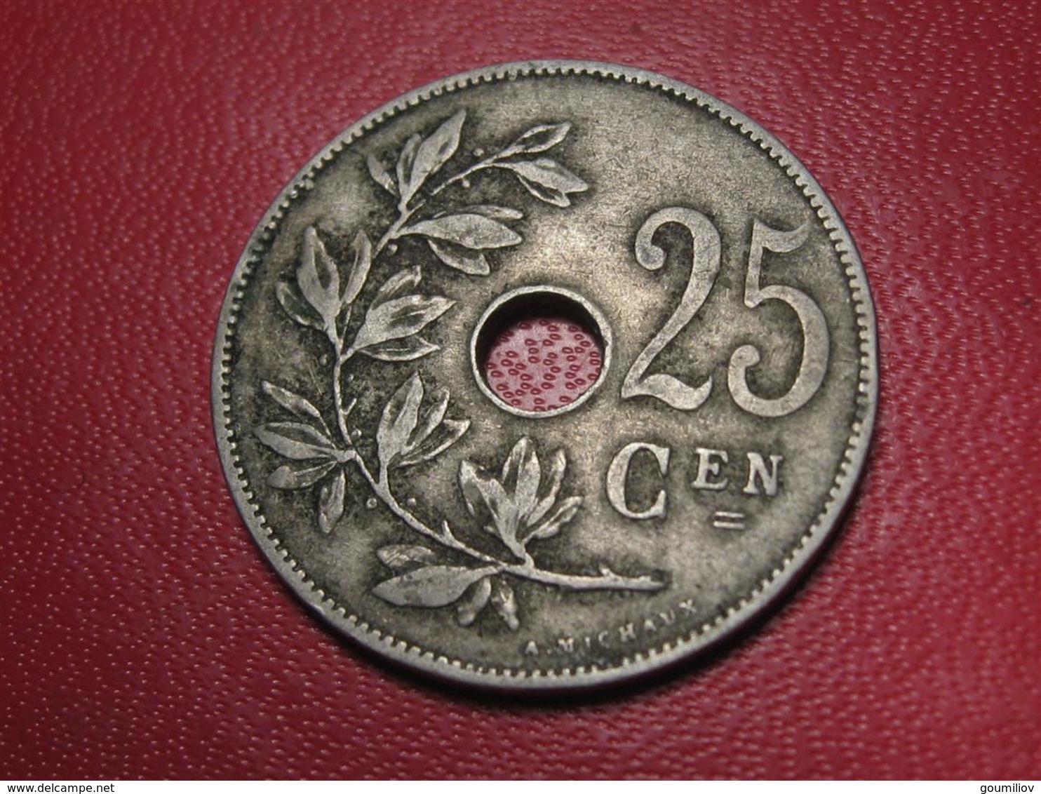 Belgique - Belgie - 25 Centimes 1908 7860 - 25 Centimes