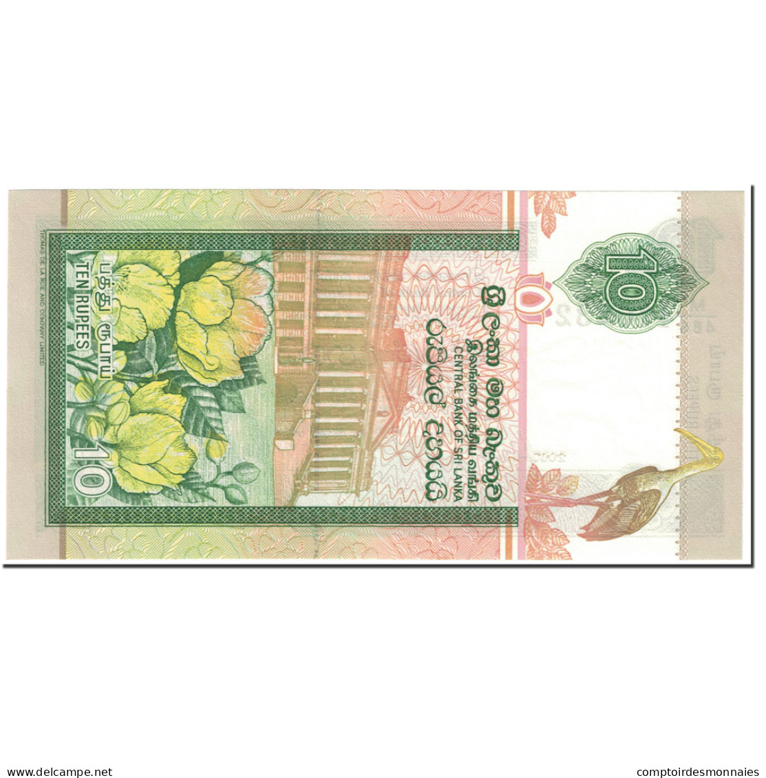 Billet, Sri Lanka, 10 Rupees, 2005, 2005-11-19, KM:108a, NEUF - Sri Lanka