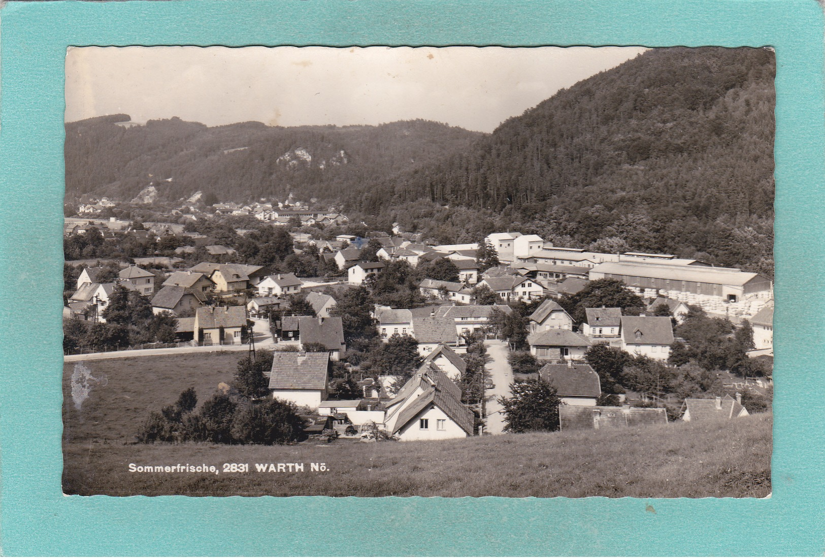 Small Antique Postcard Of Warth - Bregenzerwald In Vorarlberg Austria.,J63. - Warth