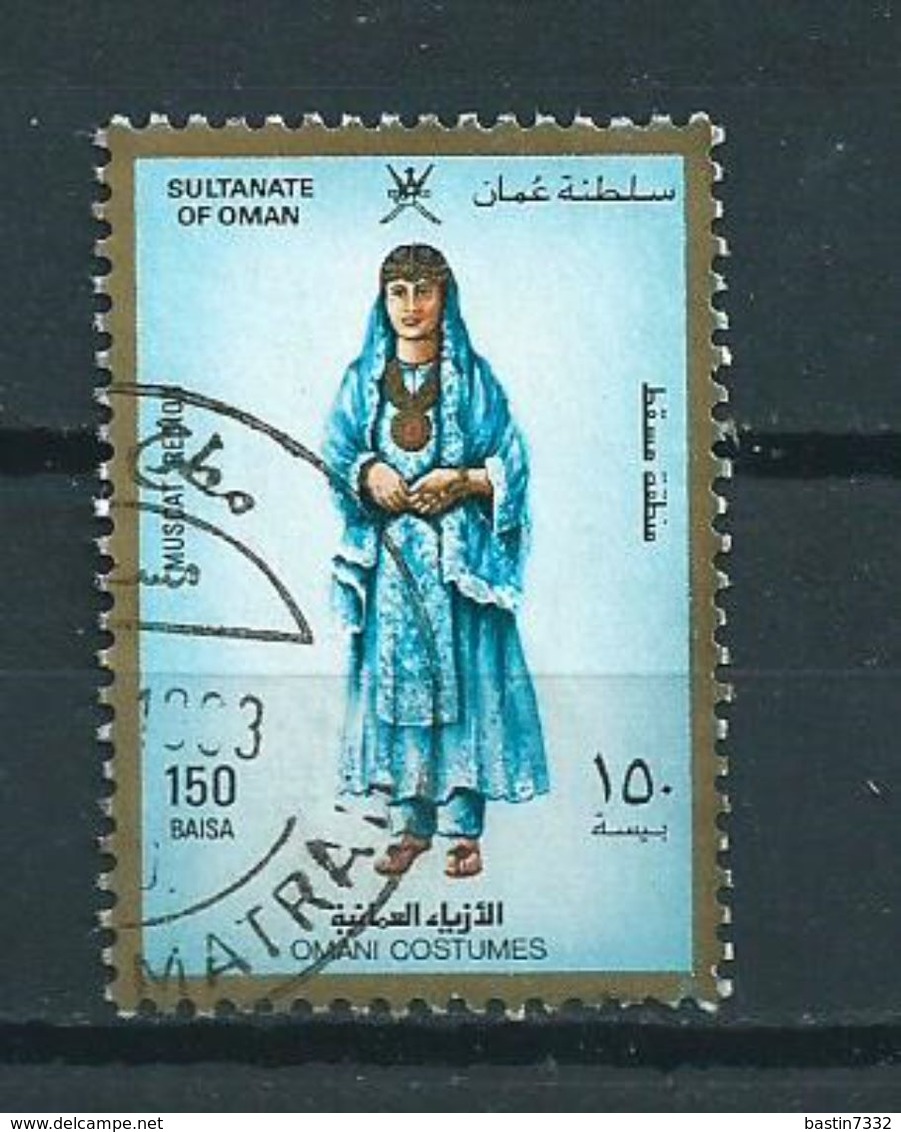1989 Oman Costumes 150b. Used/gebruikt/oblitere - Oman