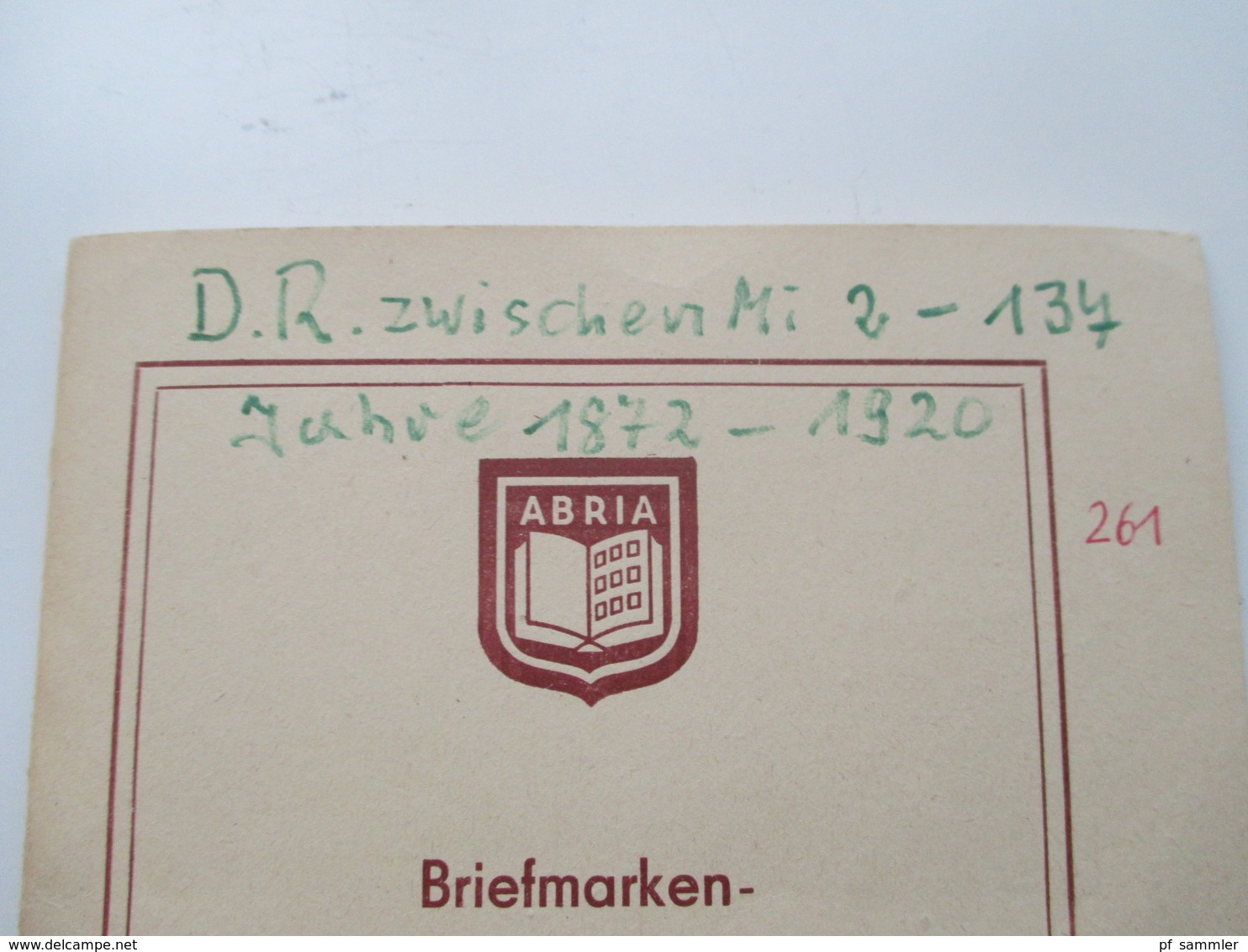 DR Altes Auswahlheft Ab Reichsadler Ca. 1880 - 1920. O/*/** Tolle Stücke! Fundgrube!! Z.B. Nr. 89y O Mit 110€ KW - Sammlungen (im Alben)