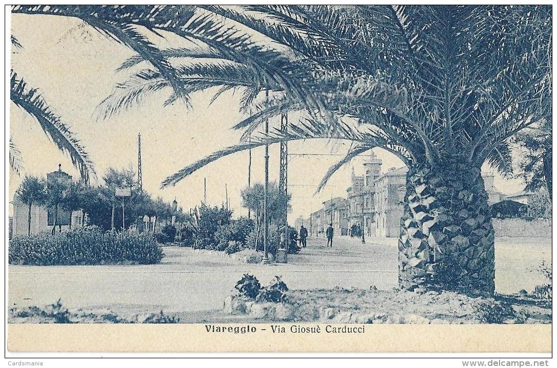 Viareggio(Lucca)-Via Giosuè Carducci-1923 - Viareggio
