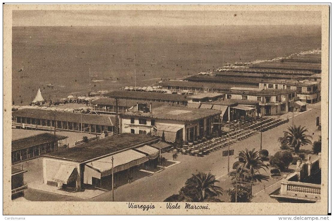 Viareggio(Lucca)-Viale Marconi-1943 - Viareggio