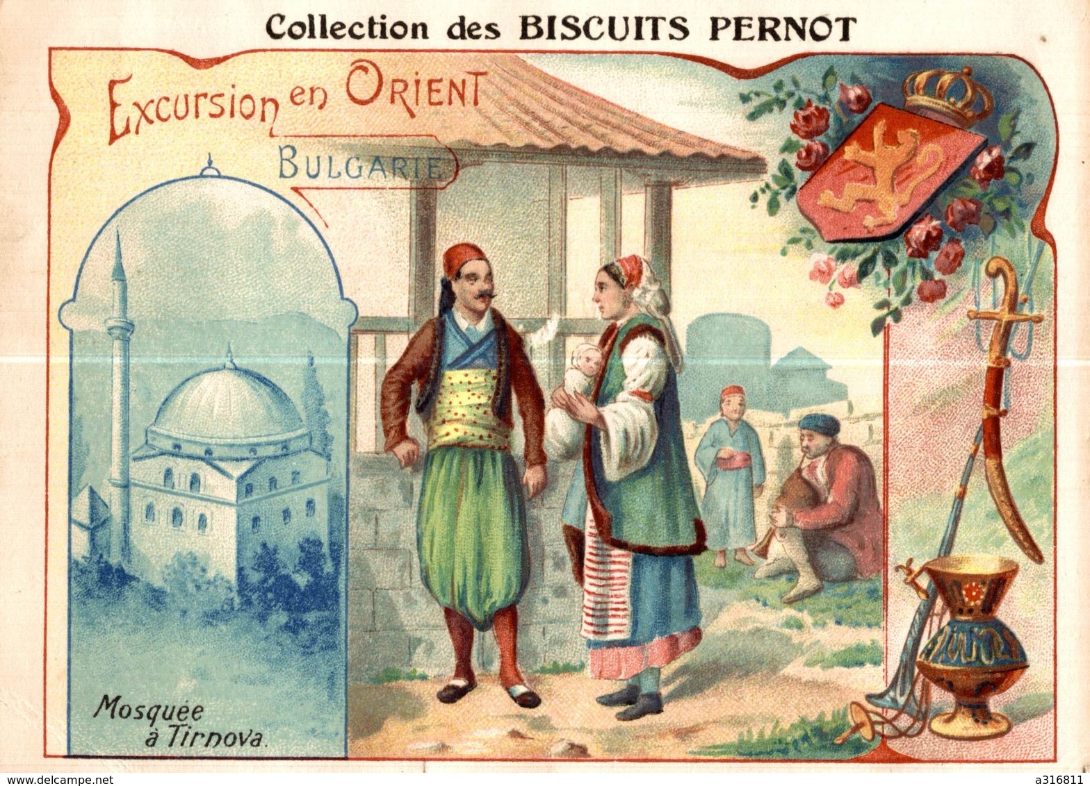 BISCUITS PERNOT   EXCURSION EN ORIENT  BULGARIE - Pernot