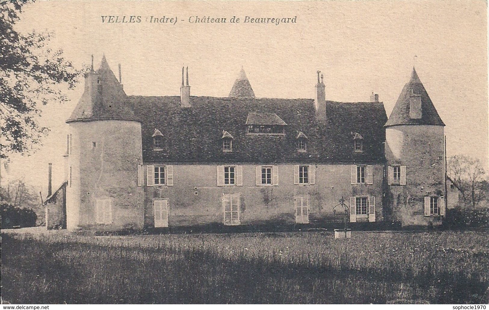 INDRE - 36 - VELLES - Château De Beauregard - Autres & Non Classés