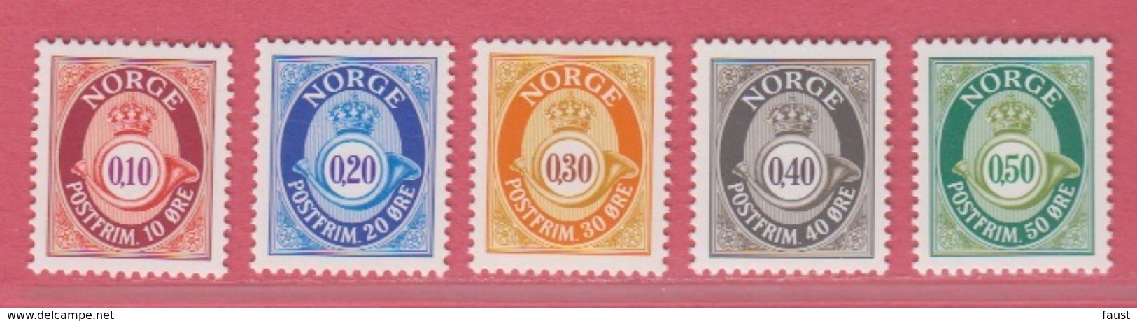 1997 ** (sans Charn., MNH, Postfrish)  Yv  1194/8	Mi  1237/41 	NHK  1284/8 - Nuovi