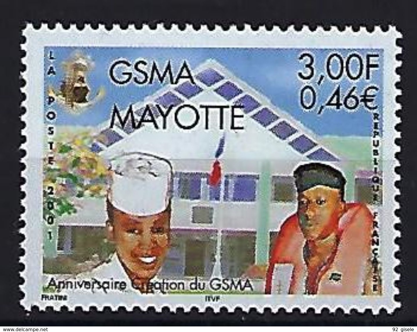 Mayotte YT 108 " GSMA " 2001 Neuf** - Unused Stamps