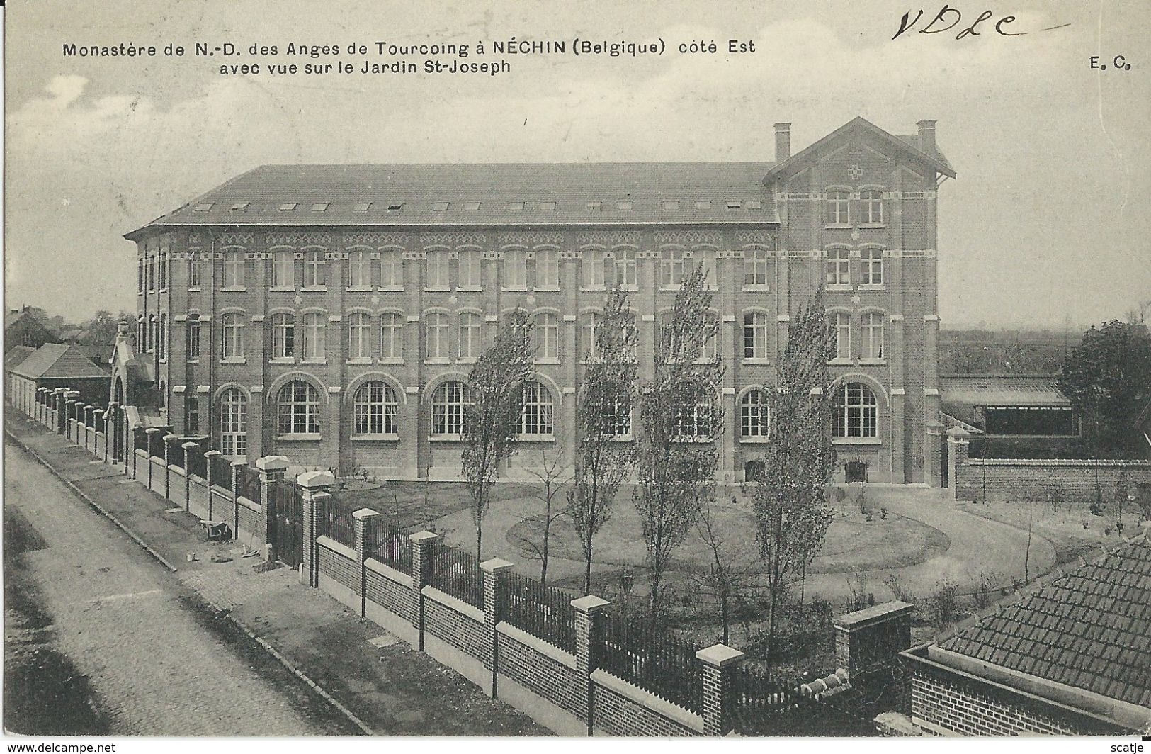 Néchin.    -    Monastère De N.D.   -    1905   Naar  Ormeignies - Estaimpuis