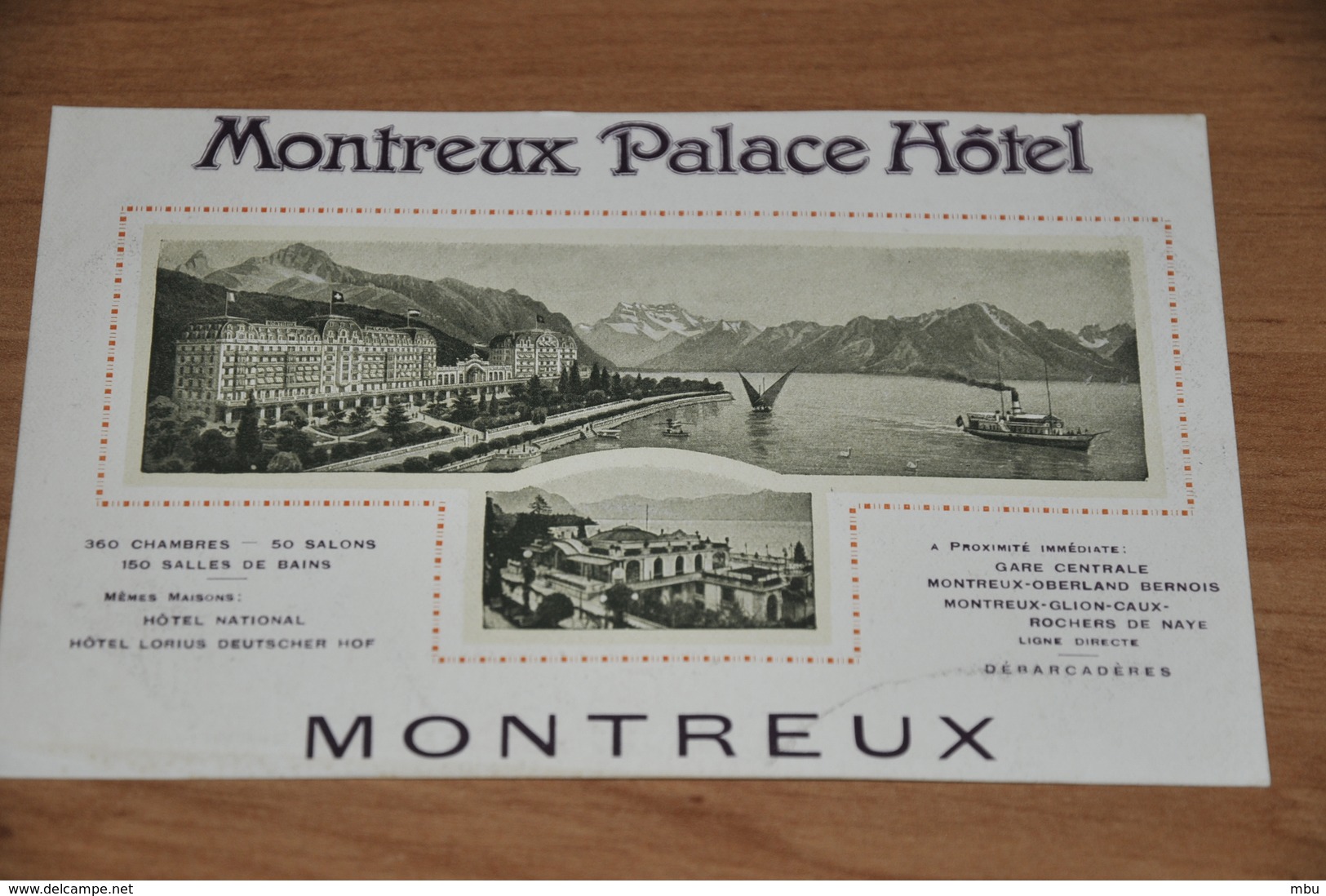 30- Montreux, Palace Hotel - Montreux