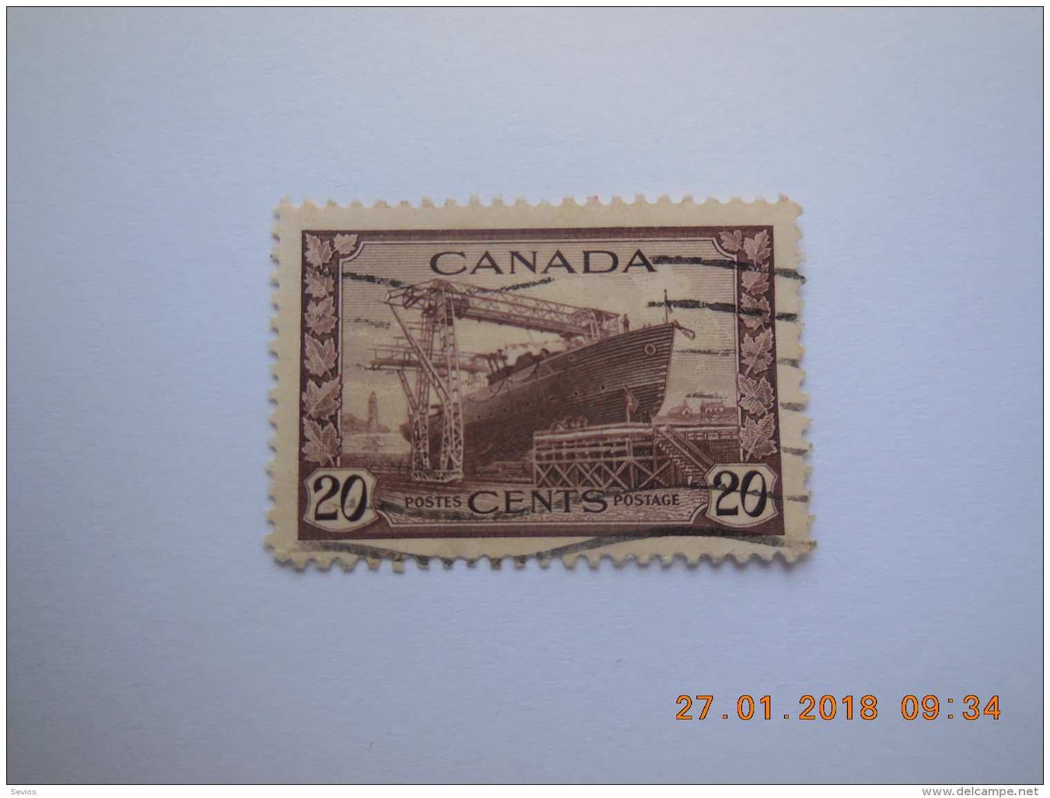 Sevios / Canada / Stamp **, *, (*) Or Used - Autres & Non Classés