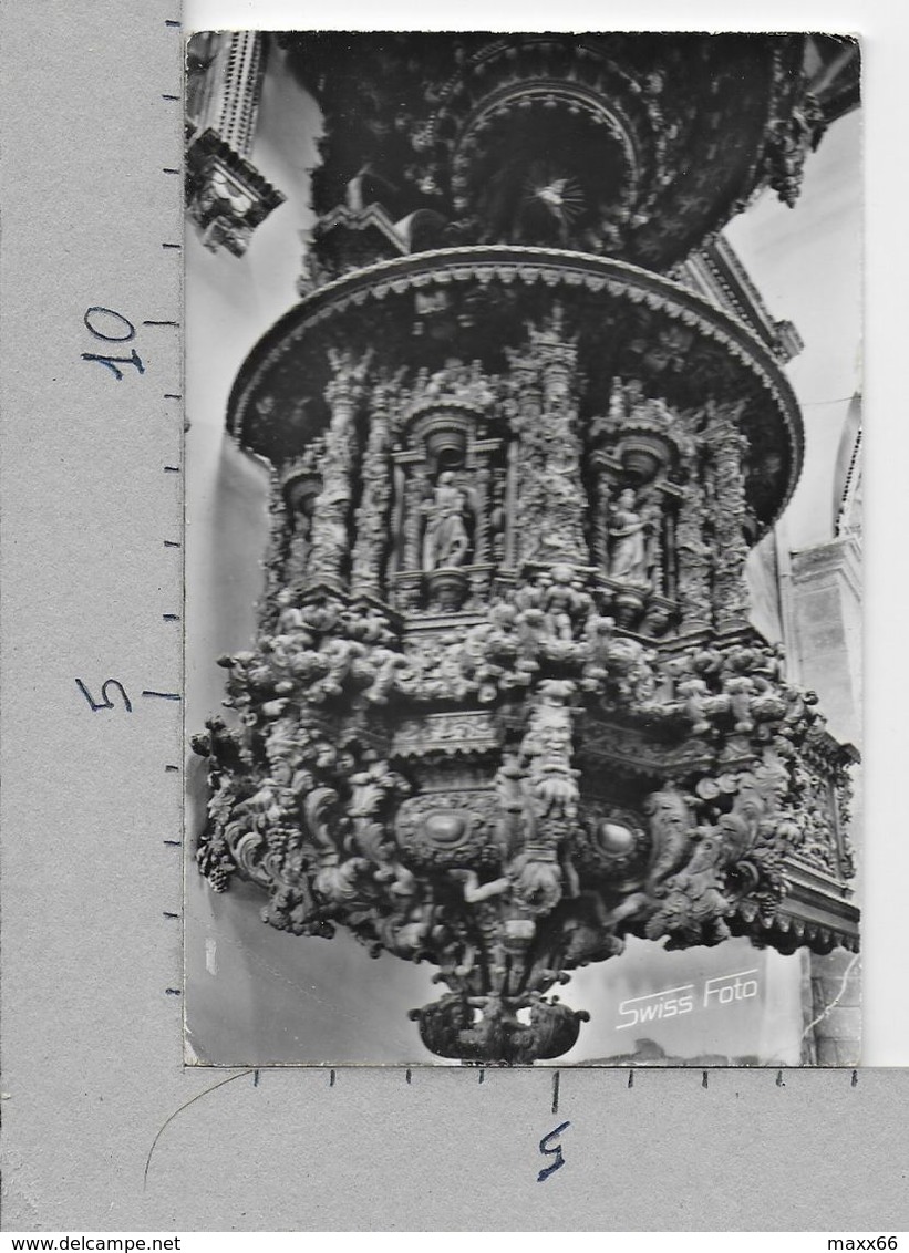 CARTOLINA NV PERU - CUZCO - Iglesia De San Blas - Parte Inferior Del Pulpito - 9 X 14 - Perù