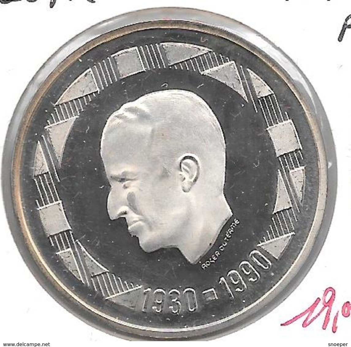 *belguim 500 Francs 1990 French   QP /PROOF - 500 Frank