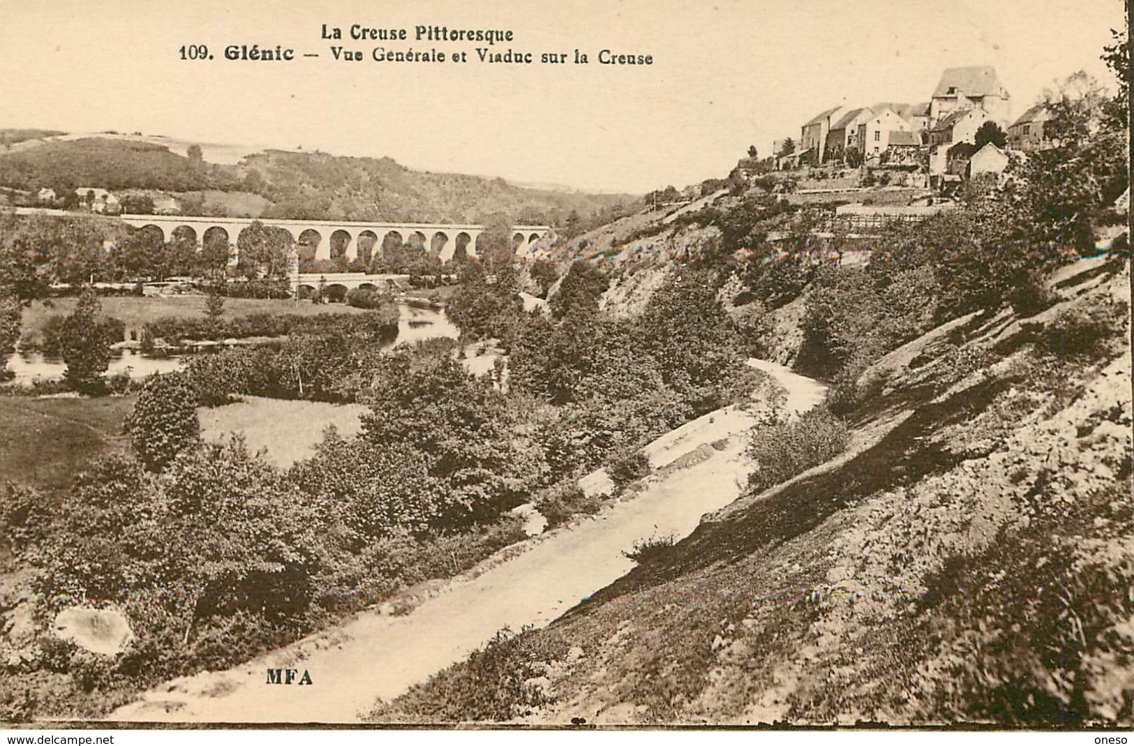 Creuse - Lot N° 80 - Lots en vrac - Lot divers du département de la Creuse - Lot de 30 cartes