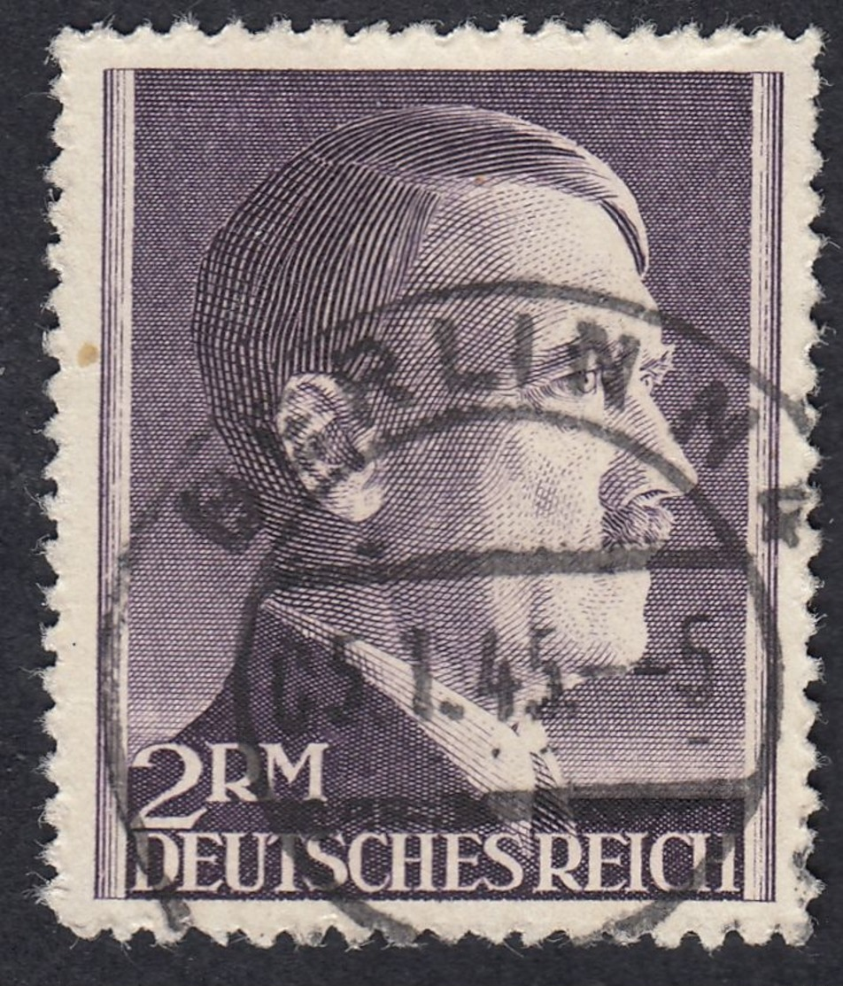 GERMANIA REICH -  1942 - Yvert 724a Obliterato, Dent 14. - Storia Postale