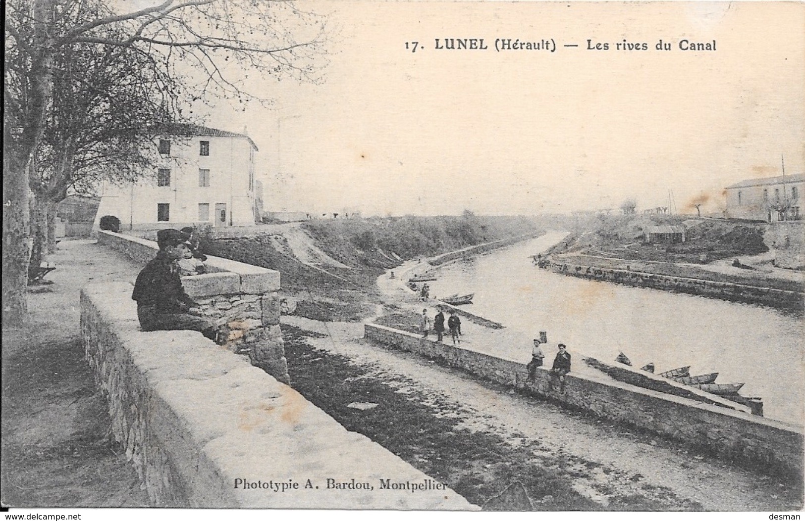 LUNEL - Les Rives Du Canal. - Lunel