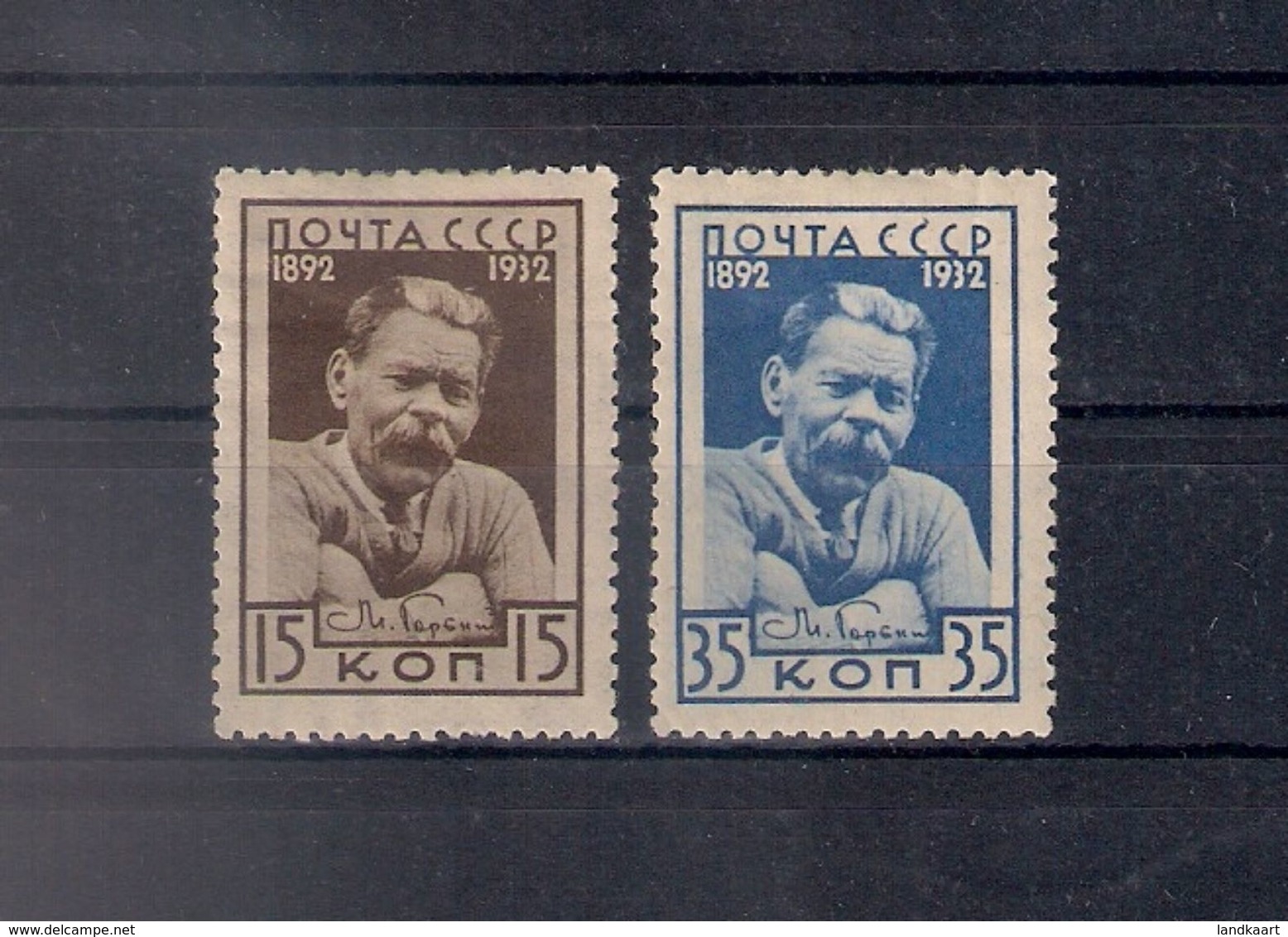 Russia 1932, Michel Nr 412-13, MH OG - Ongebruikt