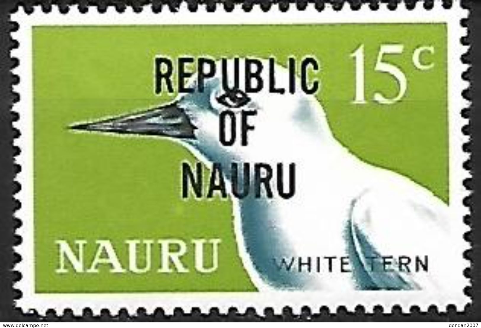 Naura 1968 -MNH  - White Tern ( Gygis Alba - Seagulls