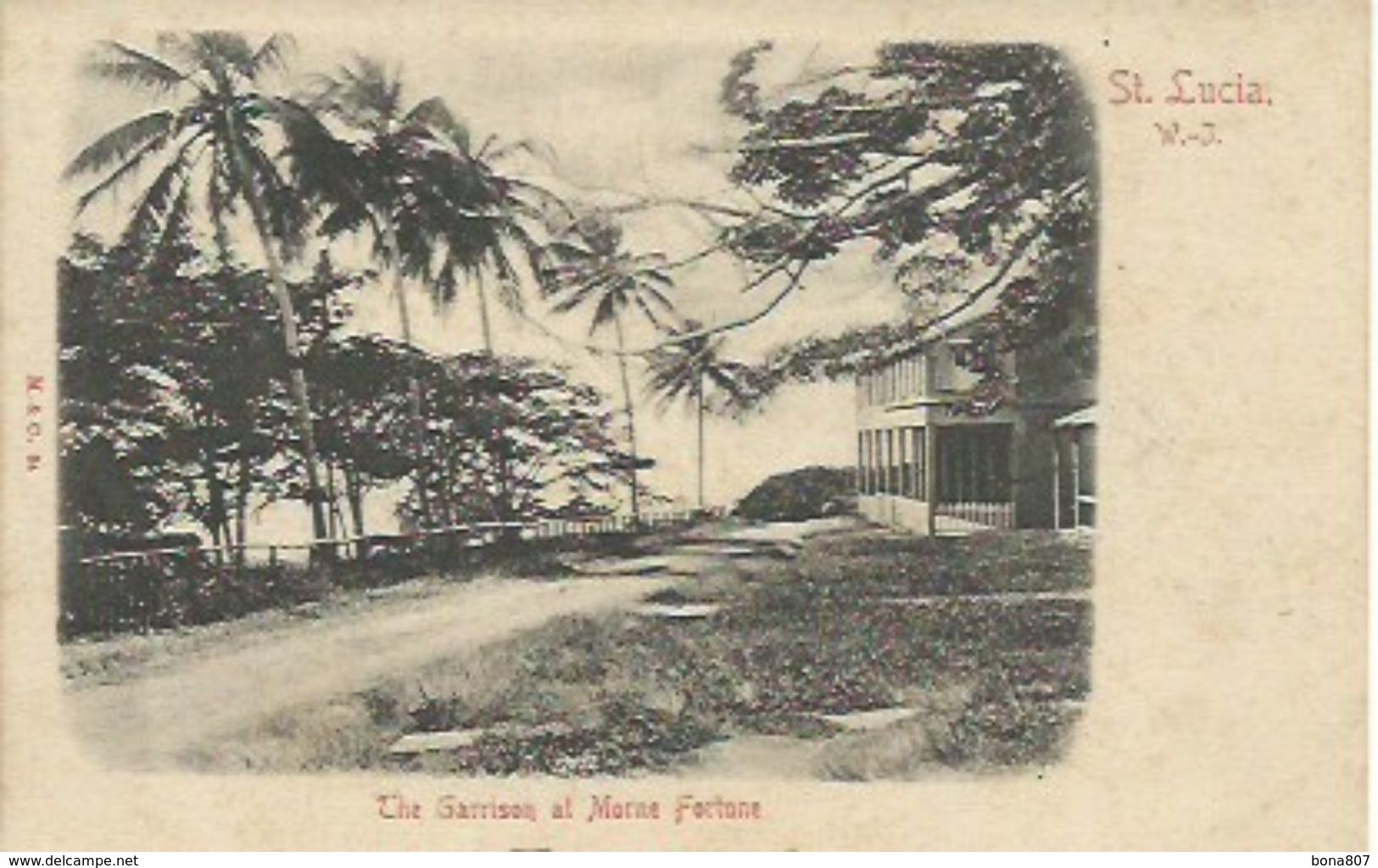 The Garrison At Morne Fortune - Sainte-Lucie