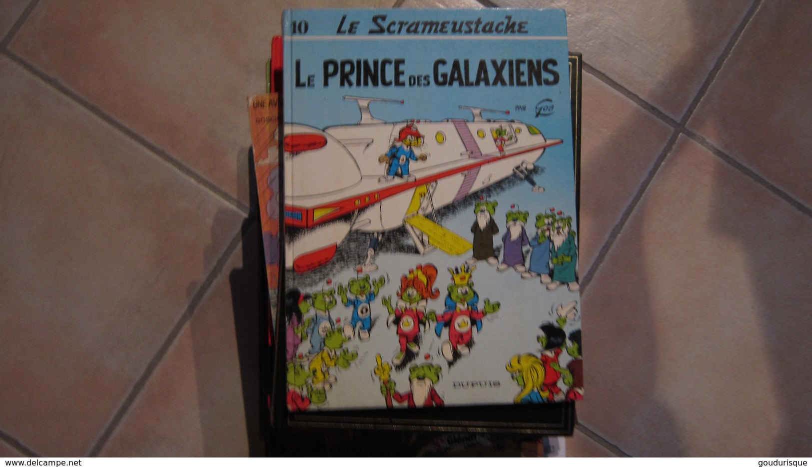 LE SCRAMEUSTACHE  T10 LE PRINCE  DES GALAXIENS   GOS - Scrameustache, Le