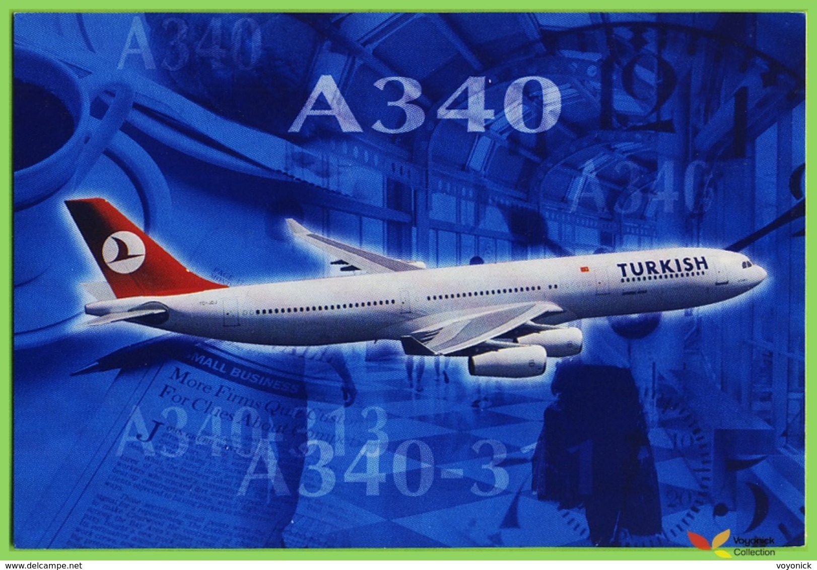 Voyo TURKISH AIRLINES - A340 - 311/313  MINT - 1946-....: Moderne