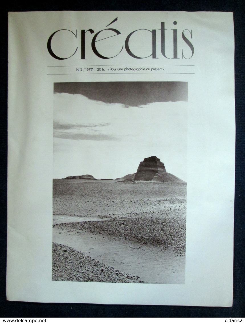 Revue "CREATIS" #2 Art Photo Photographie Photography Photographer Foto Voyage Egypte Egypt Desert Bernard PLOSSU 1977 ! - Art