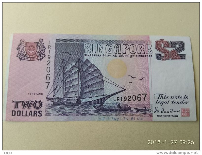 2 Dollars 1997 - Singapur