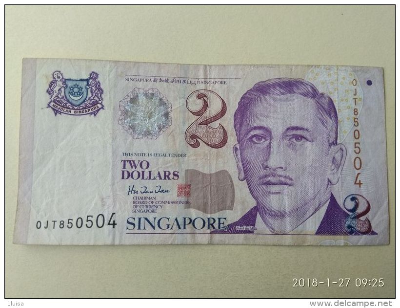 2 Dollars 2000 - Singapore