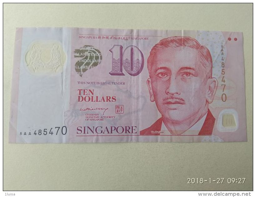 10 Dollars 2004 - Singapour