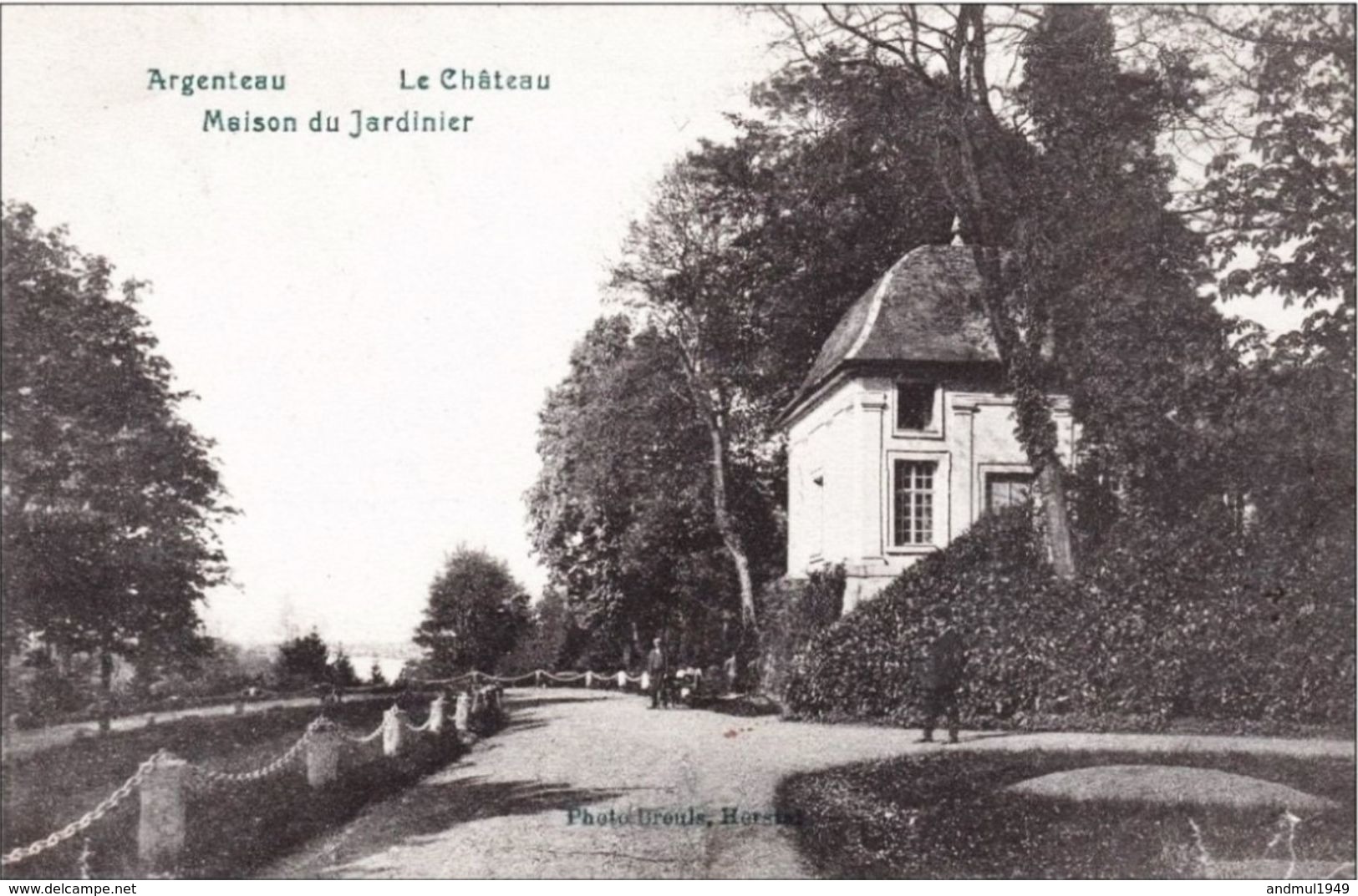 ARGENTEAU - Le Château - La Maison Du Jardinier - Oblitération De 1910 - Visé