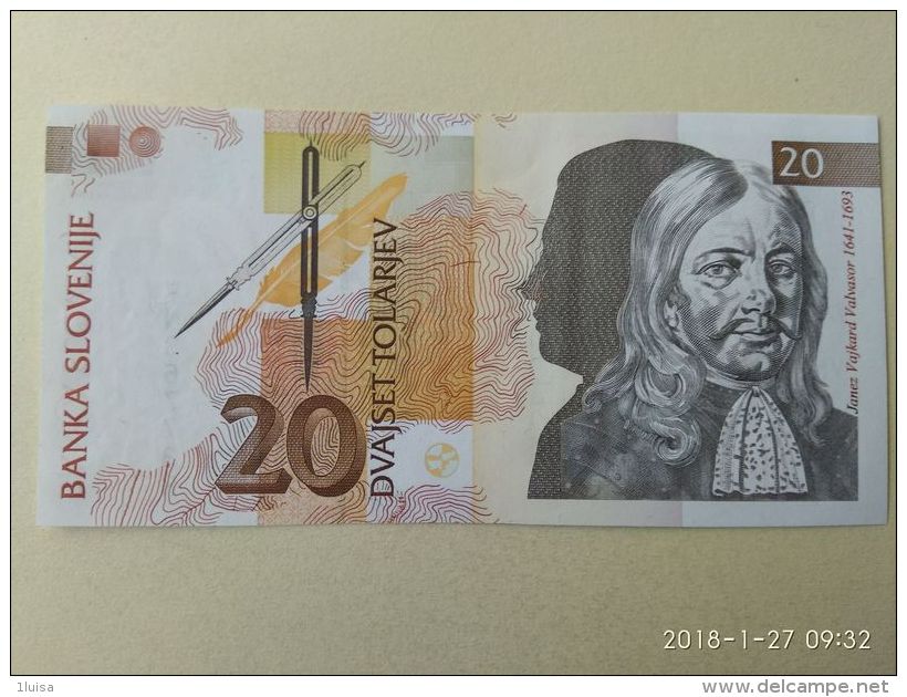 20 Tolarjev 1992 - Slovenia