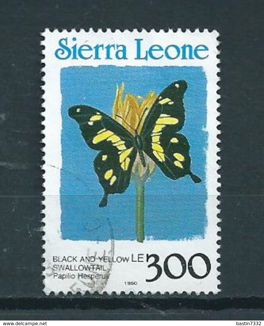 1990/91 Sierra Leone Vlinder,butterfly,schmetterlinge Used/gebruikt/oblitere - Sierra Leone (1961-...)