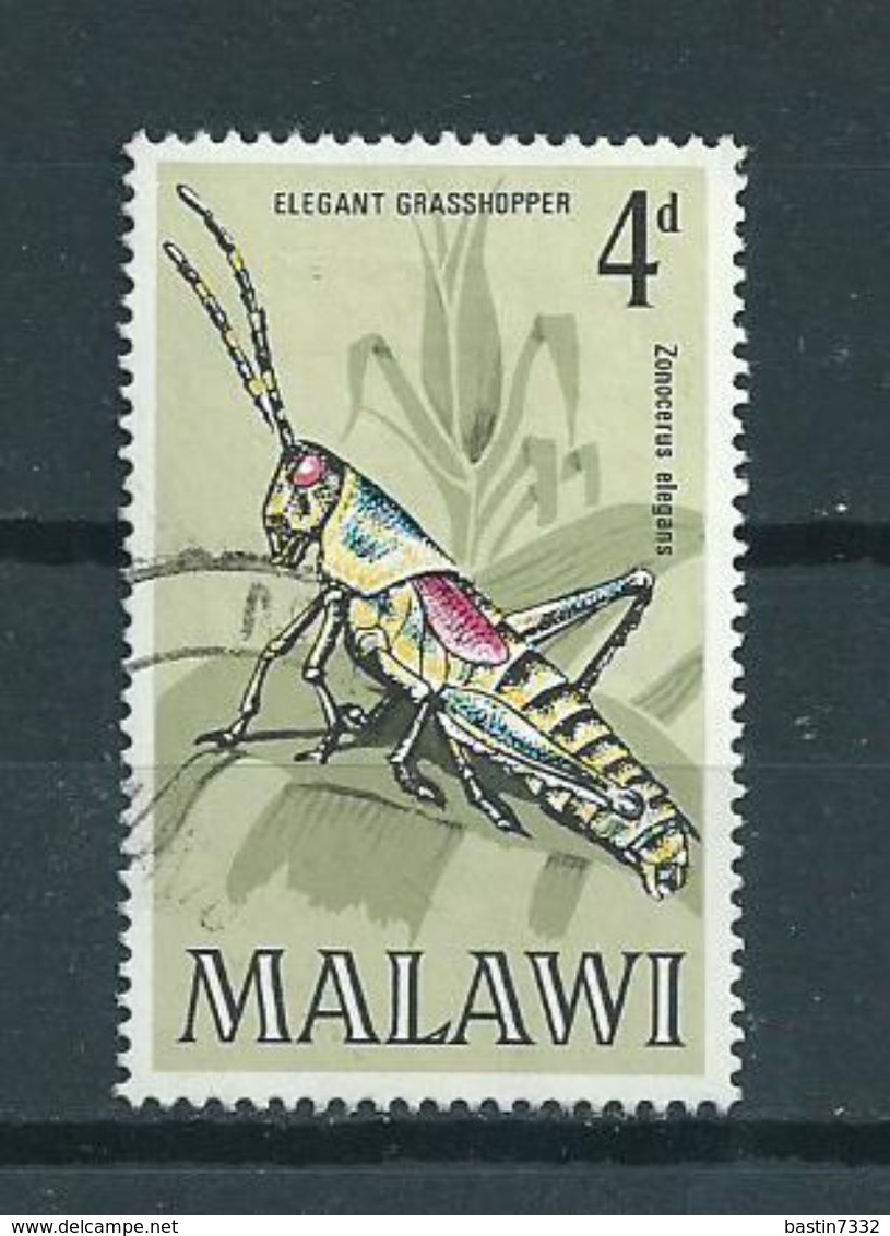 1970 Malawi Insects Used/gebruikt/oblitere - Malawi (1964-...)