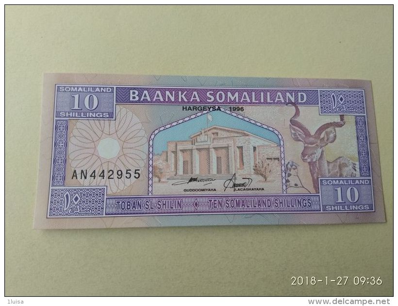 10 Shillings 1996 - Somalia