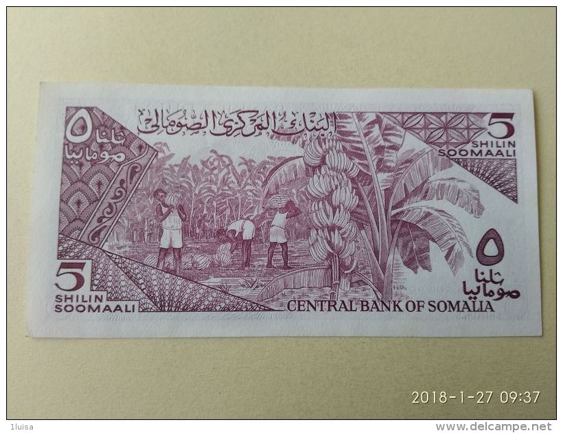 5 Shilin 1987 - Somalie