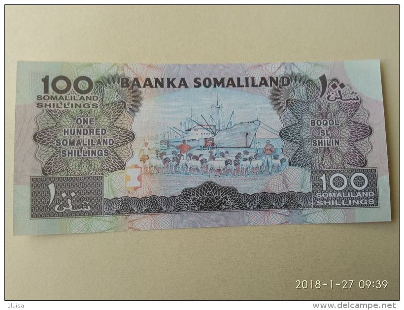 100 Shilin 1996 - Somalie