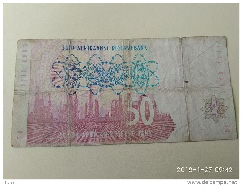 50 Rand 1992 - Sudafrica