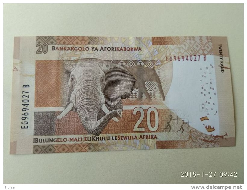 20 Rand 2013 - Afrique Du Sud