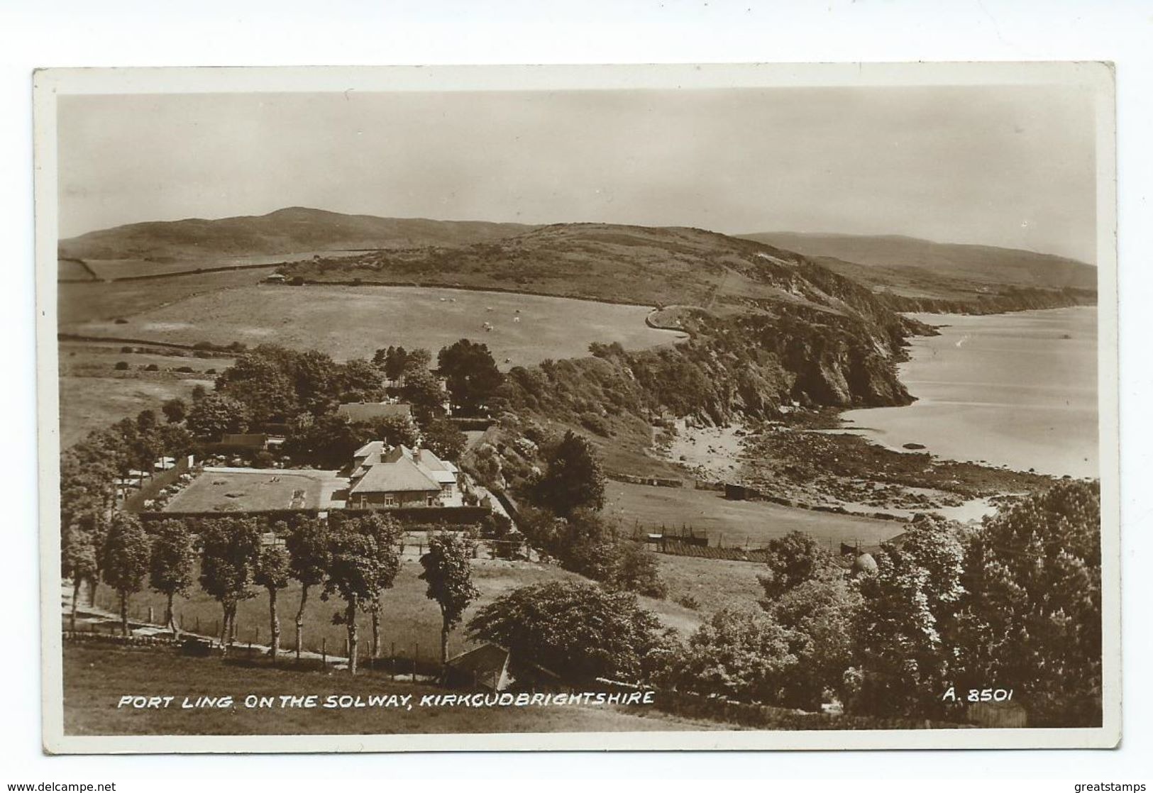 Scotland Rp Port Ling On The Solway Kirkcudbrightshire Valentines Unposted. - Kirkcudbrightshire