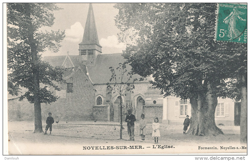 80 // NOYELLES SUR MER    L'église  ** - Noyelles-sur-Mer