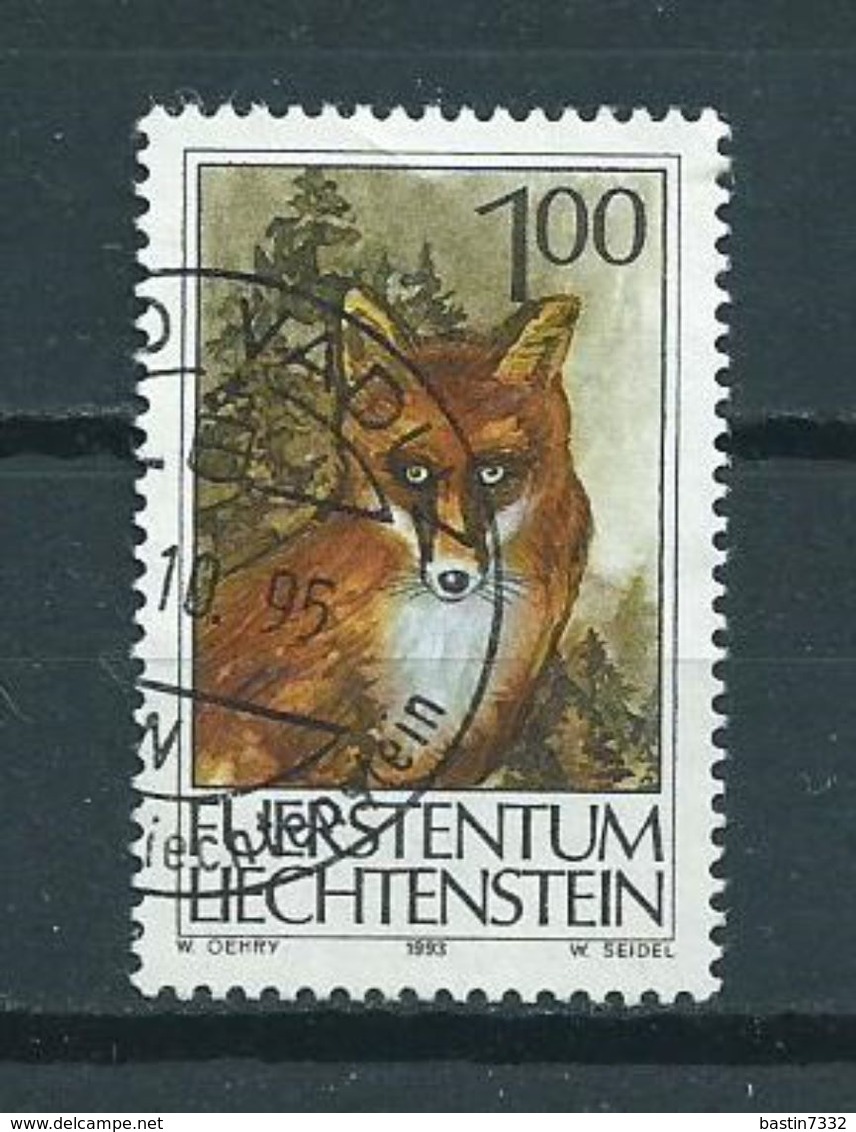 1993 Liechtenstein Vos,fuchs,fox Used/gebruikt/oblitere - Gebruikt