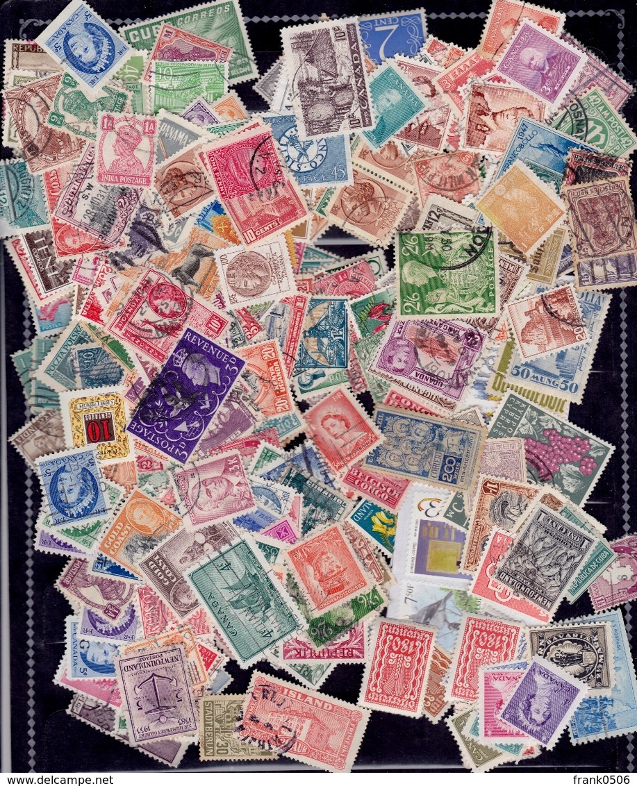 Mixed Lot Of International Stamps (325+) Used/MH - Mezclas (max 999 Sellos)