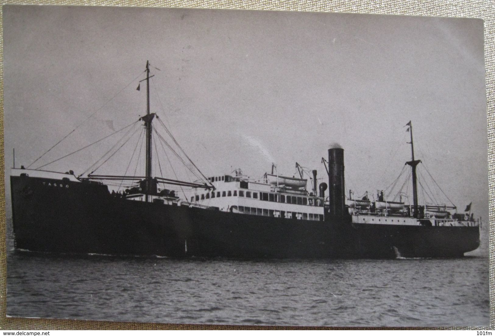 SS.TASSO BUILT 1922 - ELLERMAN GROUP - Paquebots