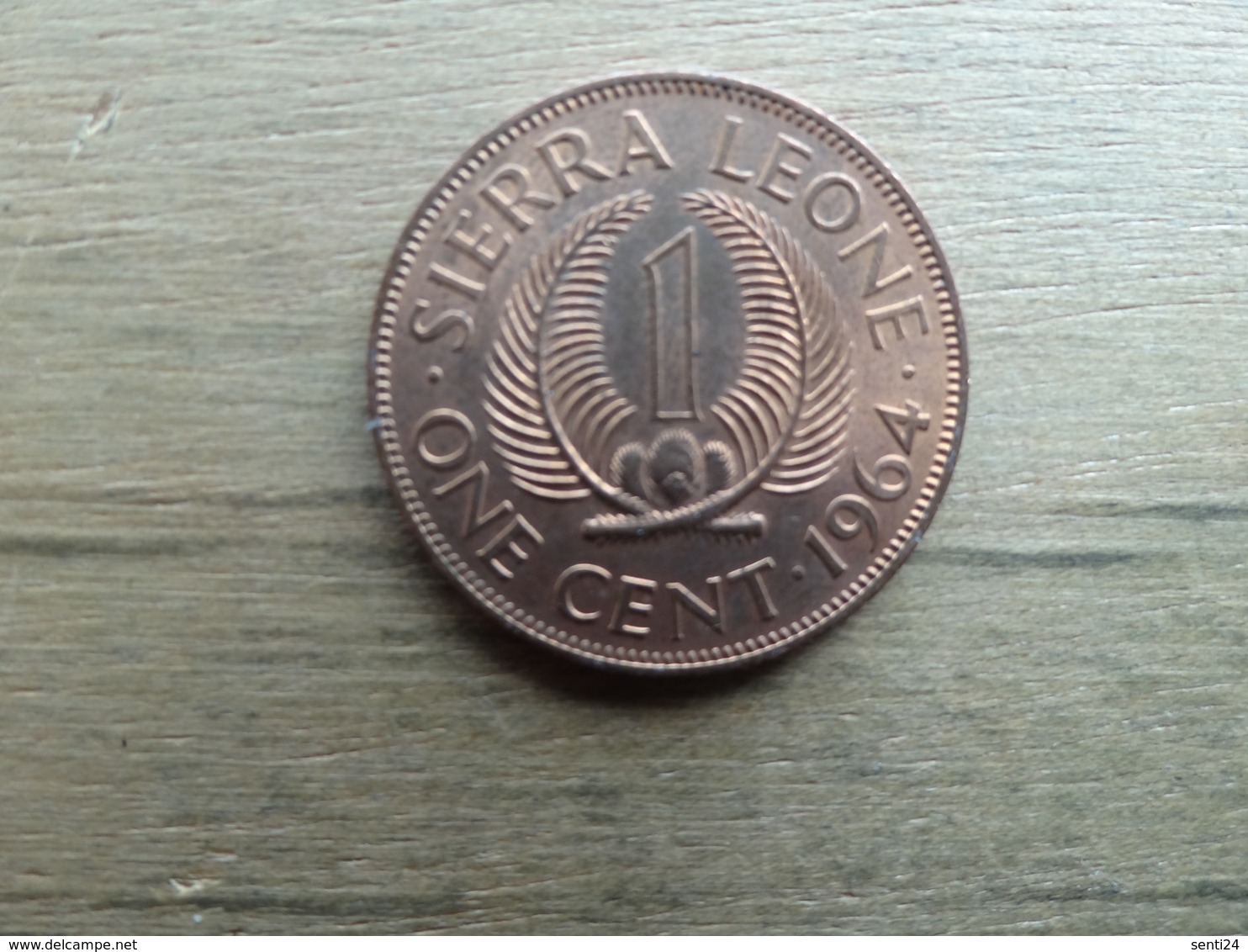 Sierra Leone  1  Cent  1964  Km 17 - Sierra Leone